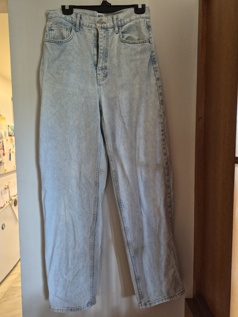 BDG Urban Outfitters Wide Leg Light High Rise Jeans